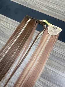 Cola de Caballo de Cabello Remy Vietnamita Doble Trama con Reflejos, Muy Suave, Puntas Llenas, Colores Personalizados - Product Image 6