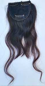 Extension de cheveux naturels indiens Remy vierges à 3 clips pour femme, ondulés, 26 pouces - Product Image 2