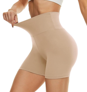 Premium Women's Fitness Shorts with Custom Logo Stretch Waistband and Breathable Fabric Construction - Product Image 3