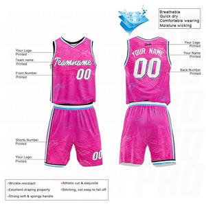 Ensemble de maillot et de gilet de basket-ball personnalisable vert et jaune, respirant, antibactérien, à séchage rapide, vêtements de sport par sublimation - Product Image 2
