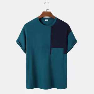 T-shirts en coton pour hommes, dernier design, vêtements de mode, t-shirts de haute qualité pour hommes, couleur personnalisée, t-shirts à manches courtes pour hommes - Product Image 1