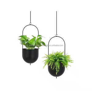 Contenedor de metal para hierbas de nueva elegancia, decoración de jardín interior, adornos, macetas para el hogar, balcón decorativo de Azora Industries - Product Image 6