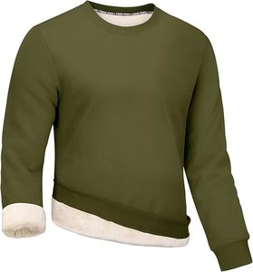 Sudadera de Forro Polar para Hombre, Invierno, Mezcla de Poliéster/Algodón, Impermeable y Transpirable, Corte Regular, Marca RAPID SPORTS - Product Image 1