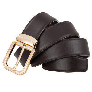 Cinturones de Cuero con Hebilla Cuadrada de Aleación, Estilo Casual, de Piel Vacuna, Alta Resistencia, con Logotipo Personalizado, Venta Directa de Fábrica - Product Image 6
