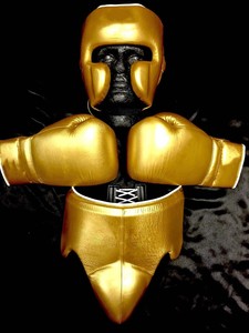 Juegos de Boxeo al Por Mayor, Guantes de Boxeo Personalizados, Protector de Cabeza, Protector Inguinal, Juegos de Boxeo de Cuero Genuino de Primera Calidad - Product Image 6