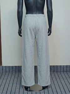 Pantalon de survêtement décontracté pour homme, 100 % coton, léger, séchage rapide, impression de logo personnalisée, taille mi-haute, style streetwear, vente en gros usine - Product Image 2