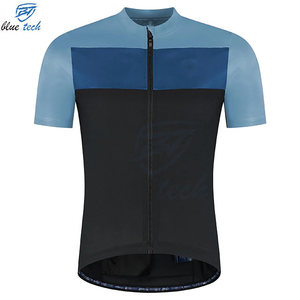 Maillot de cyclisme pour hommes, respirant, séchage rapide, écologique, antibactérien, en polyester, vêtements de vélo de route, design personnalisé, transfert thermique - Product Image 1