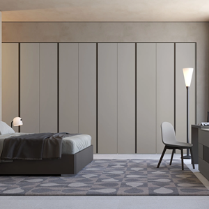 Armario de Madera Moderno Europeo JY, Diseño Ajustable, Color y Tamaño Personalizables, Armario para Dormitorio, Hogar, Hotel, Apartamento, Villa, Garantía de 2 Años - Product Image 5