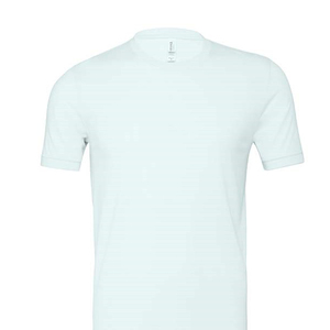 Personalized Custom Logo Screen Printing T-<b>Shirts</b> Soft Tri-Blend CVC Heather Tee DTF DTG Print T <b>Shirt</b> for US Buyer T <b>Shirts</b> - Product Image 1