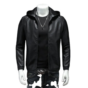 แจ็กเก็ตหนังแท้สำหรับผู้ชายแจ็กเก็ตหนังแท้มีซิปสำหรับผู้ชายแฟชั่นใหม่สำหรับฤดูหนาวบริการ OEM ตามสั่ง - Product Image 4