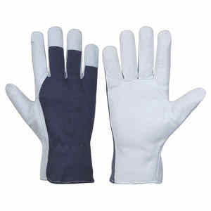 Guantes de Trabajo de Cuero de Buena Calidad a Precio Económico, Guantes Industriales Suaves para Conductor, Guantes de Seguridad de Uso General para Montaje - Product Image 1