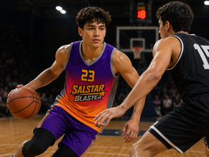 Tenue de basketball personnalisée à séchage rapide, maillot de basketball 100% polyester, ensemble uniforme de basketball imprimé numériquement, tendance du moment - Product Image 5