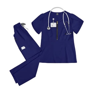 Uniforme médical de salon de beauté clinique pour femme Uniformes chirurgicaux Top + pantalon Articles d'hôpital pour femmes infirmières - Product Image 5