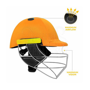 Casco de Bateo de Cricket Profesional Premium, Alta Protección Contra Impactos, Material ABS, Relleno de EVA, Transpirable, Ecológico, Ajuste Ajustable - Product Image 6