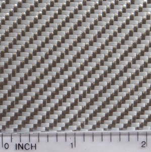 Tejido de bloqueo galvanoplastia tela de fibra de carbono plateada ignífugo ecológico para accesorios de equipaje de coche al aire libre - Product Image 3