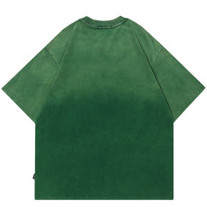 เสื้อยืดผ้าฟลีซหนานุ่ม ระบายอากาศได้ดี เป็นมิตรต่อสิ่งแวดล้อม ผลิตจากโพลีเอสเตอร์/คอตตอน ขนาดพลัสไซส์  รับผลิตตามแบบ สำหรับผู้ชาย ขายส่ง - Product Image 2