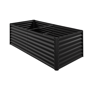 Bac à légumes surélevé en acier galvanisé écologique, grand bac à plantes en métal pour jardinage extérieur résistant aux intempéries GGB008 - Product Image 1