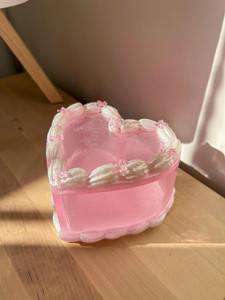 Caja de Resina Decorativa Hecha a Mano para Joyas, Organizador de Almacenamiento de Joyas, Pequeño Contenedor de Regalo de Resina Personalizado - Product Image 2