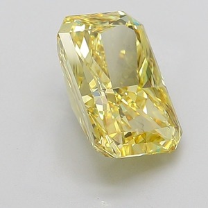Diamante Amarillo Intenso de Corte Radiante de 5.03 Quilates, Claridad VS2, Pulido EX, Cultivado en Laboratorio, Gema Suelta de Calidad Premium, Joyas Amarillas - Product Image 4