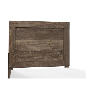 Testiera e Pediera in Legno per Letto Singolo, Finitura Marrone Rustico, Stile Semplice, Arredamento per Camera da Letto Formale - Product Image 6