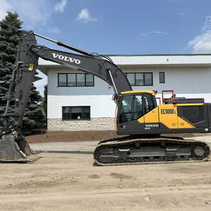 Excavadora de cadenas Volvo EC300EL de alta calidad con sistema hidráulico HYDAC, control PLC, motor y caja de cambios de alta eficiencia - Product Image 1