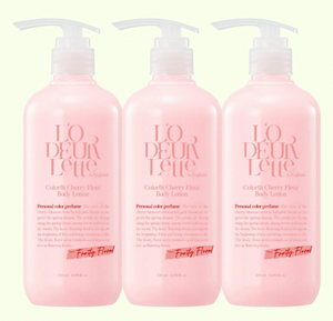 L'ODEURLETTE England Colorfit Cherry Fleur Lait Corporel Hydratant Qualité Salon Expert, Arôme Supérieur de Sakura - Product Image 2