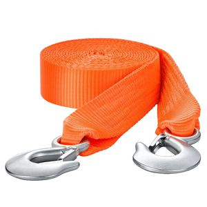 Cinghia di traino resistente per ATV da 2 pollici x 20 piedi con ganci di sicurezza, capacità 17.000 libbre per il recupero di camion e veicoli - Product Image 6