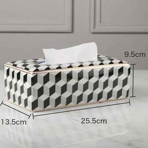 Caja de pañuelos rectangular de diseño moderno para el hogar, hotel, oficina, coche, cocina, baño, decoración de mesa, alta calidad - Product Image 6