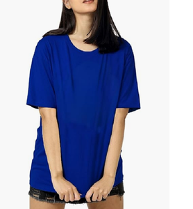 Camisetas Extra Grandes para Mujer, 100% Algodón, Corte Recortado, con Logotipo Bordado, Talla XS, Disponible al por Mayor - Product Image 1