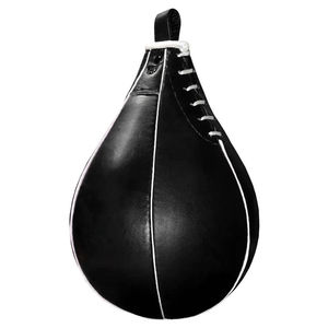 Ballon de boxe en cuir personnalisé avec élasticité réglable et design écologique pour l'entraînement des adultes - Product Image 5