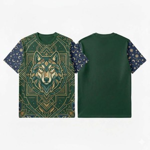 เสื้อยืดพิมพ์ลายผู้ชาย แขนสั้น ผ้าฝ้ายคุณภาพพรีเมียม เสื้อยืดกราฟิก แฟชั่นมินิมอล เสื้อยืดผู้ชาย - Product Image 4