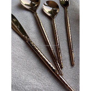 Juego de cubiertos de calidad llamativo Hoteles Restaurantes Fiestas Eventos Vajilla Juego de cubiertos de metal decorativo y ventas de cubiertos - Product Image 6