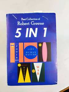 Concise Bestselling Adult Children 5 <b>Book</b> <b>Box</b> Set Paperback Robert Greene Fiction Power Human Nature Mastery War Art Ready Stock - Product Image 3
