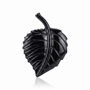 Poignée de meuble noire en forme de coquille, poignée métallique pour tiroir de cuisine, style moderne, quincaillerie décorative, boutons en fonte pour la maison - Product Image 5