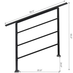 Corrimano per Esterni in Ferro Battuto per Gradini, Facile Installazione, Categoria Prodotto: Componenti per Scale, Codice 04286986 - Product Image 3