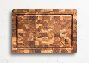 Tabla de Cortar Rectangular de Madera de Acacia al por Mayor con Mango de Madera, Antibacteriana y No Tóxica para Servicios de Alimentos - Product Image 2