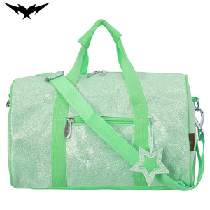 Bolsa de lona con purpurina resistente al agua personalizada para mujeres, ligera y duradera con cierre de cremallera - Product Image 1