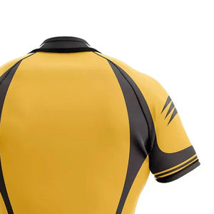 Camiseta de Rugby Clásica de Algodón Vintage, Uniformes de Rugby Personalizados con Rayas, Diseño Clásico, Manga Larga, Prenda Deportiva para Club de Rugby - Product Image 5