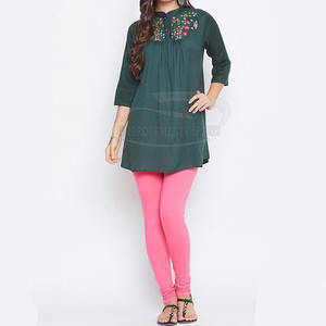 Best Quality Breathable Women's Fitness <b>Legging</b> Knitted <b>Patterned</b> Sport <b>Legging</b> High Wholesale Reasonable Price Made Pakistan - Product Image 4