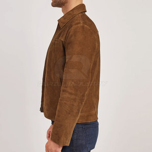 Premium Quality Outerwear Winter <b>Suede</b> <b>Jacket</b> Soft Touch Material Tailored Fit Perfect For Casual Wear And Seasonal Use - Product Image 3