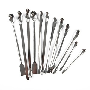 BAFA SURGICAL INSTRUMENTS BSI-EP-1133 Juego de 12 Cucharas y Espátulas de Laboratorio de Acero Inoxidable con Agarre Ergonómico, Certificación CE - Product Image 6