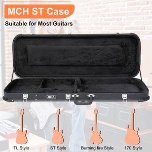 Étui rigide avec housse de protection pour guitare électrique ST TL Burning Fire 170 Style - Sac pour instrument de musique guitare électrique - Product Image 3