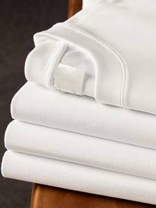 Camiseta de Manga Corta Informal de 220g, 100% Algodón, Cuello Redondo, Corte Holgado, Estilo Oversize, para Verano, Unisex - Product Image 5