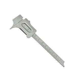 เครื่องมือวัดขนาดฟันแบบแมนนวล Optitech Healthcare Dental Boley Gauge Caliper รุ่น QR-7409 ทำจากสแตนเลสสีเงิน ได้รับมาตรฐาน CE สำหรับการผ่าตัด - Product Image 4