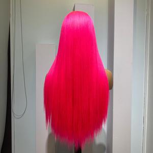 Vente en gros de haute qualité 100% Perruque humaine droite à os brut vietnamien rose clair Super qualité Extensions de tissage à double tirage - Product Image 1