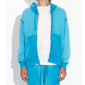 Survêtement Homme Personnalisé avec Logo OEM, Style Urbain, Effet Délavé à l'Acide et Couleur Décolorée au Soleil - Product Image 4