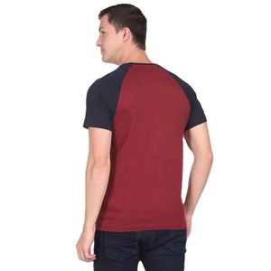 Men's <b>Raglan</b> <b>Sleeve</b> <b>T</b>-<b>shirt</b> Wholesale Baseball Jersey <b>Shirts</b> Custom Color Block Sports Tee - Product Image 4
