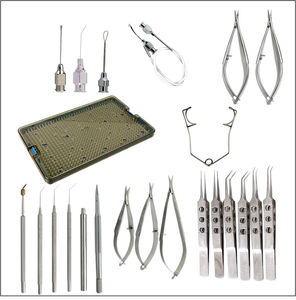 Juego de Instrumentos Oftalmológicos para Cirugía Ocular, Herramientas Microquirúrgicas de Acero Inoxidable para Cataratas, de Fábrica - Product Image 3