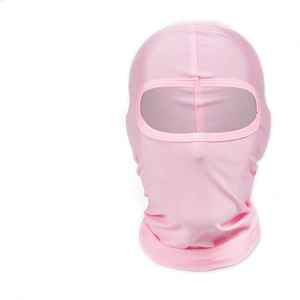 Masque facial balaclava unisexe noir personnalisable de conception professionnelle, en coton et polyester, respirant, imperméable, réglable, pour l'extérieur - Product Image 3