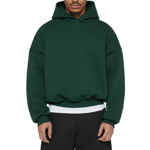 Sudadera Deportiva para Hombre, Corte Regular, para Gimnasio, Entrenamiento, 100% Algodón, Felpa, Transpirable, Ligera, para Invierno - Product Image 4